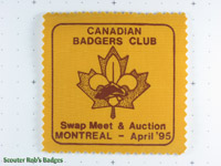 1995 Canadian Badgers Club Swap Meet & Auction
